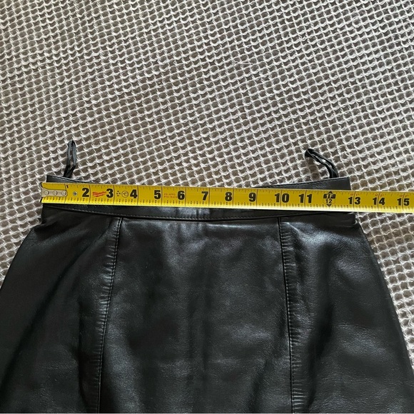 St John black leather pencil skirt - Picture 6 of 15